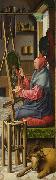 Campin, Robert, Follower of Saint Luke painting the Virgin and Child Germany oil painting artist